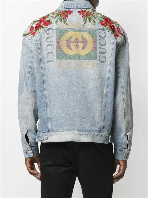 gucci jeans jacket modern